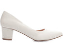 Scarpin tamanho grande - Salto baixo, bloco 5,5 cm/Feminino