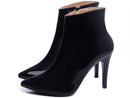 Bota cano baixo - Verniz - Salto alto, fino 10 cm/Feminino