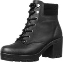 Bota Coturno Tratorado - Cadarço - Salto médio 7,0 cm/Feminino