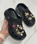 Kit 12 pares - Croc Luxo Pedraria - E.V.A/Feminino