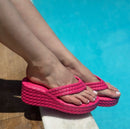 Kit 12 pares - Chinelo E.V.A 6 tranças/Feminino