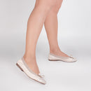 Sapatilha Maria Mole confort - Bico redondo - Laço/ Feminino