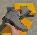 Kit 12 pares - Bota Caterpillar motoqueira tratorado/Feminino