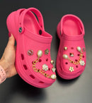 Kit 12 pares - Croc Luxo Pedraria - E.V.A/Feminino