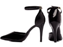 Scarpin luxo - Verniz - Modelo Saia e Blusa - Salto alto, fino 10 cm/Feminino