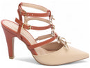 Scarpin luxo - Laço - Salto alto, fino 9 cm/Feminino.