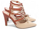 Scarpin luxo - Laço - Salto alto, fino 9 cm/Feminino.