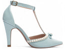 Scarpin luxo - Pérolas - Verniz - Salto alto, fino 9 cm/Feminino