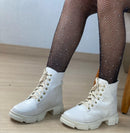 Kit 12 pares adulto - Bota Coturno/ Feminino/ Mesclado 2 cores