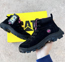 Kit 12 pares - Bota Caterpillar motoqueira tratorado/Feminino