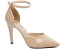 Scarpin luxo - Verniz - Modelo Saia e Blusa - Salto alto, fino 10 cm/Feminino