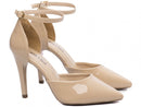 Scarpin luxo - Verniz - Modelo Saia e Blusa - Salto alto, fino 10 cm/Feminino