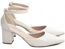 Scarpin luxo - Verniz - Salto médio - quadrado 6,5 cm/Feminino