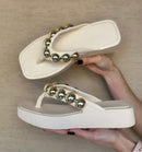 Kit 12 pares adulto - Tamanco E.V.A meia esferas/ Feminino