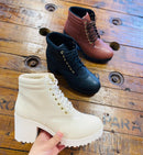 Kit 12 pares adulto - Bota Coturno/ Feminino