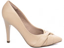 Scarpin design com nó - Salto fino 10cm/ Feminino