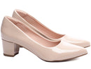 Scarpin tamanho grande - Salto baixo, bloco 5,5 cm/Feminino