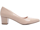 Scarpin tamanho grande - Salto baixo, bloco 5,5 cm/Feminino