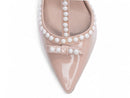 Scarpin luxo - Pérolas - Verniz - Salto alto, fino 9 cm/Feminino