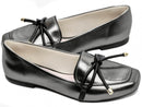 Mocassim confort metalizado - Detalhe em laço/Feminino