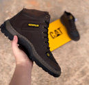 Kit 12 pares - Bota Caterpillar motoqueiro tratorado/Masculino
